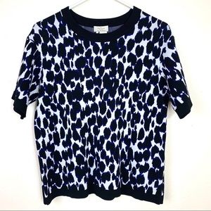 Kate Spade Live colorfully white blue size S